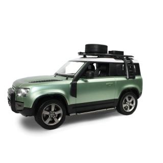 Rc auto Land Rover Defender 90, 1:12, 4WD, 2,4 GHz, LED, 100% RTR, svetlo zelená metalíza