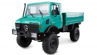 RC auto MB Unimog Advanced 1:12 petrolejový