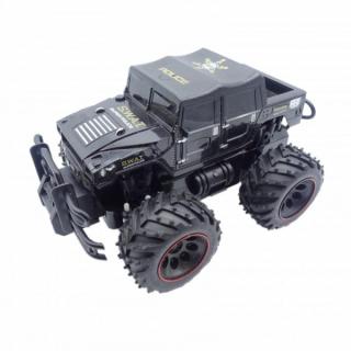 RC auto POLICE S.W.A.T. Rock Crawler Jeep 1:16 čierne