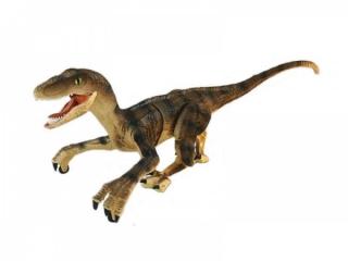 RC dinosaurus VELOCIRAPTOR II. - hnedý