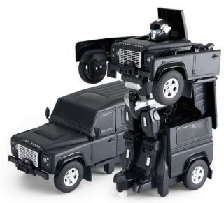 RC Land Rover Transformer 1:14 2.4GHz RTR - čierný