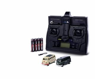 RC sada VW T1 Policajné auto a Maltézska sanitka 1:87