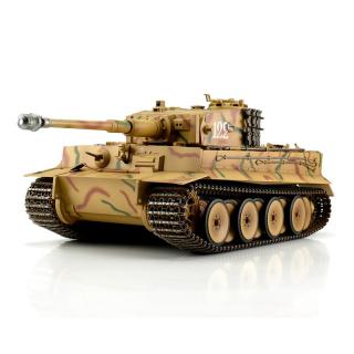 RC tank German Tiger I IR 1:16 letná kamufláž 2,4 Ghz RTR, proporcionálny
