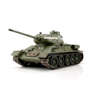 RC tank T34/85 IR 1:16 zelený, RTR, proporcionálny