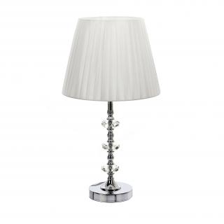 Strieborná stolová lampa