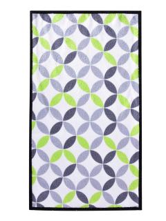 10 ks ultrasavej textilnej kuchynskej utierky GoEco® NEPAPÍR® (20 x 35 cm, zelený ORNAMENT)