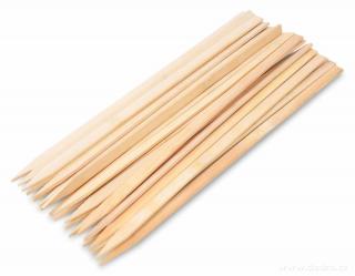 25 ks grilovacie hroty z bambusu GoEco® (Grilovacie hroty z kvalitného vysokotlakového bambusu vhodné na grilovanie a opekanie mäsa, zeleniny, tvrdých syrov ....)