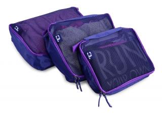 3 ks TRAVELLER cestovný organizér na textil (Uľahčite si balenie tašiek na dovolenku a majte prehľad, vďaka praktickému organizéru nielen do kufra.)