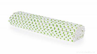 50 ks EKOSLAMKY papierové, jednorazové, recyklovateľné a kompostovateľné GoEco® (Papierové jednorazové slamky sú recyklovateľné a kompostovateľné - bielo/zelené bodky.)