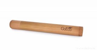 Bambusové puzdro na zubnú kefku GoEco® (Puzdro na zubnú kefku z vysokotlakového bambusu, na koncoch otvory proti vlhkosti, vďaka ktorým kefka ľahko vyschne.)