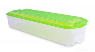 CHLADNIČKOBOX jednoposchodový box na potraviny (Box na potraviny z odolného plastu na úhľadné skladovanie potravín v chladničke.)