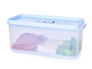 Dóza na potraviny FRESH-ON BOX s priedušnou mriežkou a silikónovým tesnením 1200 ml (Nízka)