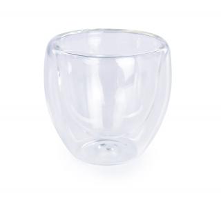 Dvojstenný TERMO pohár BOROSIL DOUBLE-GLASS 70 ml