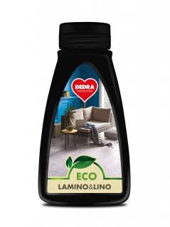 EKO koncentrát na plávajúce, laminátové podlahy, vinyl a linoleá, ECO LAMINOLINO (Čistiaci a ošetrujúci prostriedok na plavajúce a laminátové podlahy, linolea a PVC podlahy)