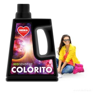 EKO prací gél na farebné prádlo, COLORITO ECOSENSITIVE (1500 ml - 30 praní)