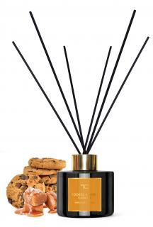 Interiérový tyčinkový bytový parfém COOKIES  SALTED CARAMEL DIFFUSEUR INTÉRIEUR  (200 ml)