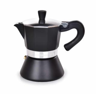 MOKA ESPRESSO pretlaková kanvica na prípravu kávy (Pretlaková kanvica na prípravu 3 šálok lahodnej čerstvej kávy.)