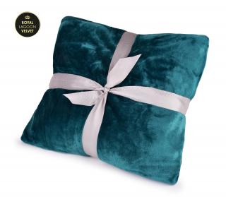 Prikrývka 150 x 200 cm ROYAL LAGOON VELVET