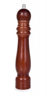 Ručný mlynček na korenie a soľ z bukového dreva GoEco® (Výška 25 cm)