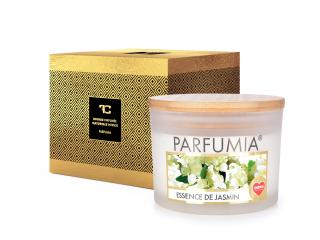 Sójová vonná eko-sviečka s 2 knôtmi PARFUMIA® ESSENCE DE JASMIN