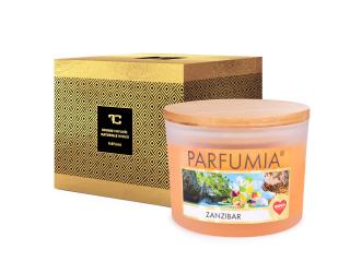 Sójová vonná eko-sviečka s 2 knôtmi PARFUMIA® ZANZIBAR