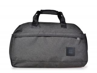 WEEKENDER cestovná taška z textílie FC BLACK BADGE (Ideálna taška na krátke služobné cesty alebo víkendové pobyty. Využiješ ju tiež na športové aktivity .....)