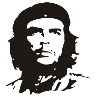 Samolepka na zeď Che Guevara, nálepka na stěnu (11578)