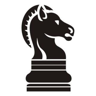 Samolepka na zeď šachový kôň, nálepka na stěnu (12700)