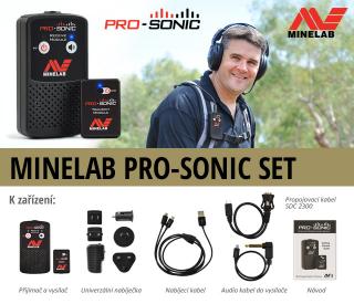 Minelab Pro Sonic - Univerzálny bezdrôtový set