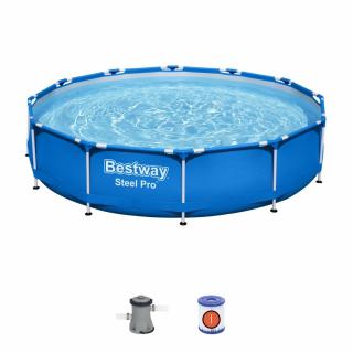Bestway SteelPro bazén nadzemný s konštrukciou - 366x76cm 3v1 ()