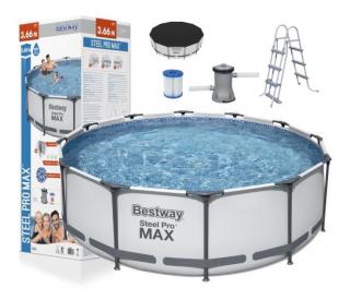 Bestway SteelPro MAX Nadzemný bazén s konštrukciou 366 x 100 cm ()