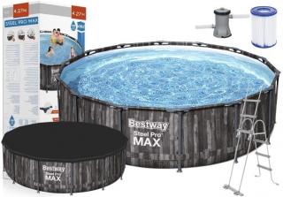Bestway SteelPro MAX nadzemný bazén s konštrukciou 427 x 107cm 9v1 - 5614Z