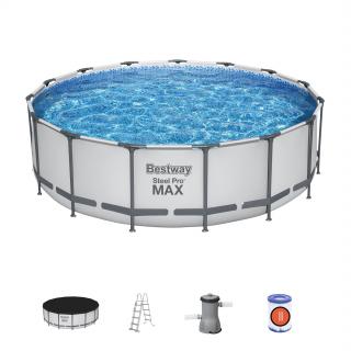 Bestway SteelPro Nadzemný záhradný bazén 457x122cm  (Bestway)