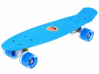 Detský Skateboard so svietiacími kolieskami, nosnosť až 50kg