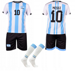 Futbalová súprava so štucnami-Messi Argentína