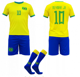 Futbalová súprava so štucnami-Neymar Brazília
