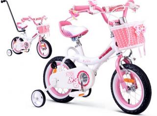 RoyalBaby Dievčenský bicykel Jenny -14" (Dievčenský bicykel s)