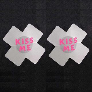 Cross White Kiss Me (Ozdoba na bradavky)