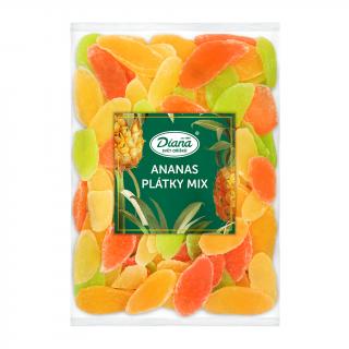Ananás plátky Mix 1kg