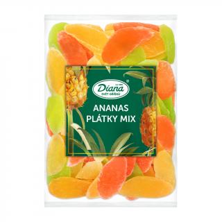 Ananás plátky Mix 500g