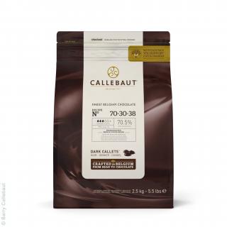 Barry Callebaut Čokoláda 70-30-38 horká 70,5% 2,5kg