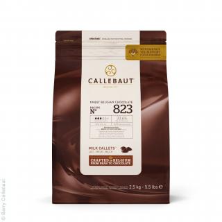 Barry Callebaut Čokoláda 823 mliečna 33,6% 2,5kg