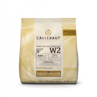 Barry Callebaut Čokoláda W2 biela 28% 400g