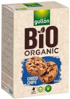 Gullón Choco chip sušienky s kúskami čokolády BIO 250g