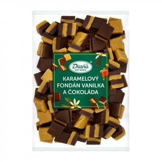 Karamelový fondán vanilka a čokoláda 1kg