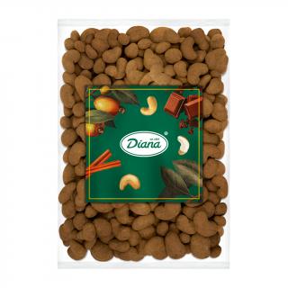 Kešu v poleve z mliečnej čokolády sypané škoricou 500g