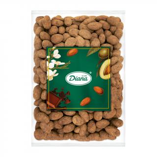 Mandle v poleve z mliečnej čokolády sypané kakaom 500g