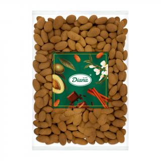 Mandle v poleve z mliečnej čokolády sypané škoricou 1kg