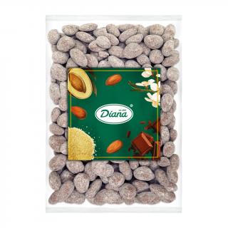Mandle v poleve z mliečnej čokolády zasnežené 500g
