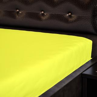 Jersey plachta - žltá svetlá 26 Rozmer: 100x200 cm